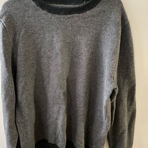 Banana Republic Factory heavy weight dark Gray Sweater